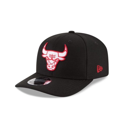 Sapca New Era Chicago Bulls NBA Crown Solid Original Fit 9FIFTY Snapback - Negrii